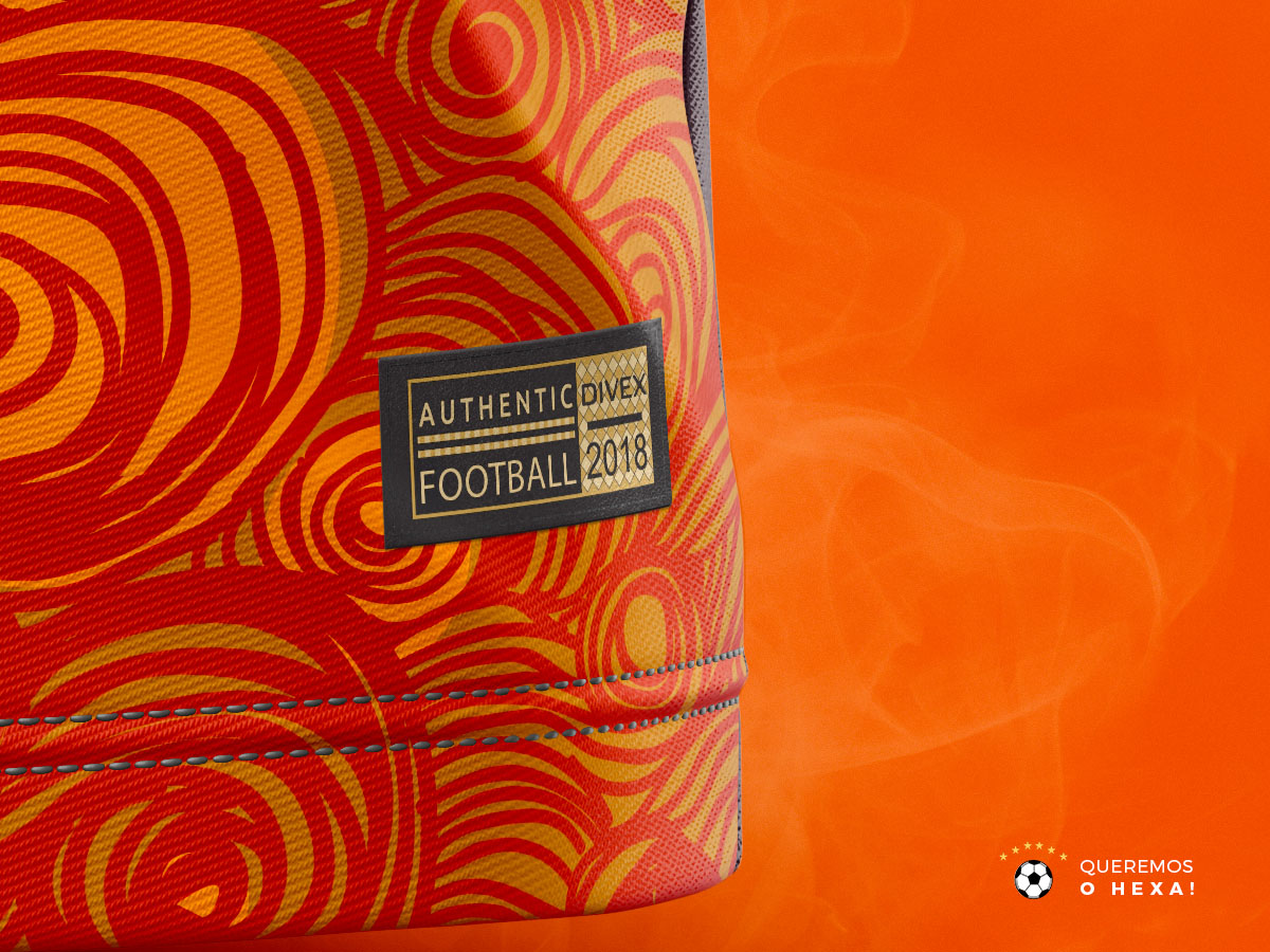 Camiseta Conceito Divex  |  Holanda  |  Selo Autenticidade