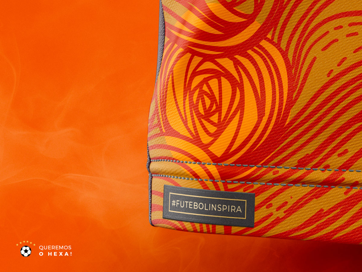 Camiseta Conceito Divex  |  Holanda  |  Futebol Inspira
