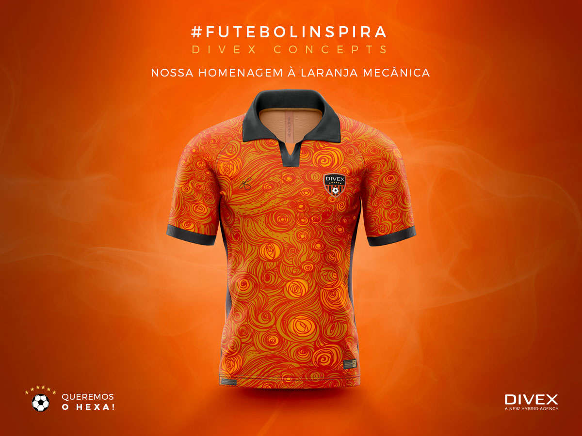 Camiseta Conceito Divex  |  Laranja Mecânica